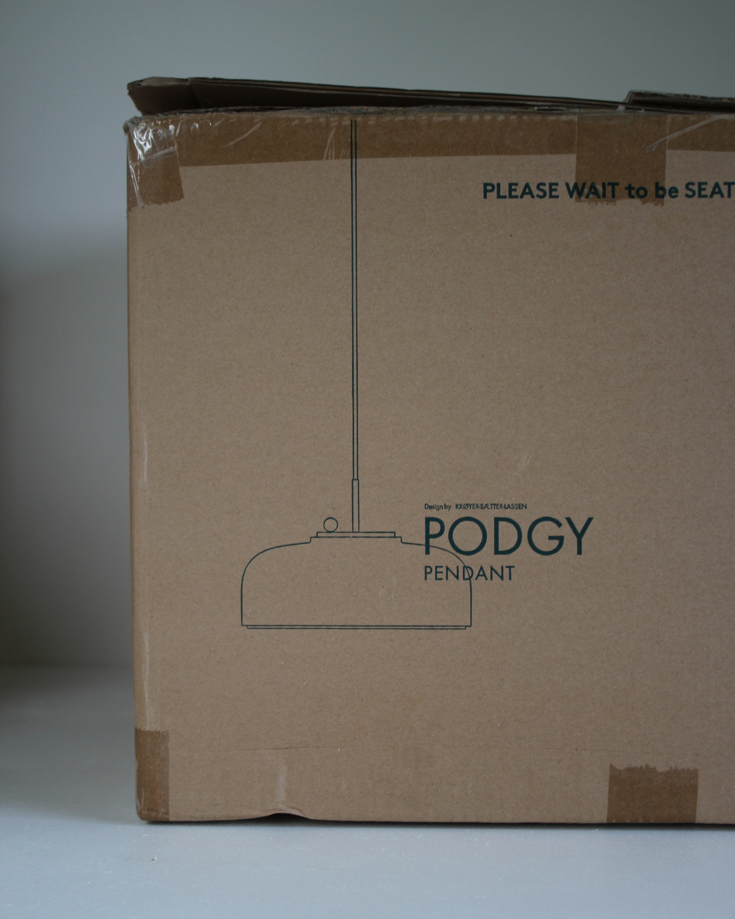 Podgy Pendant by PLEASE WAIT to be SEATED
