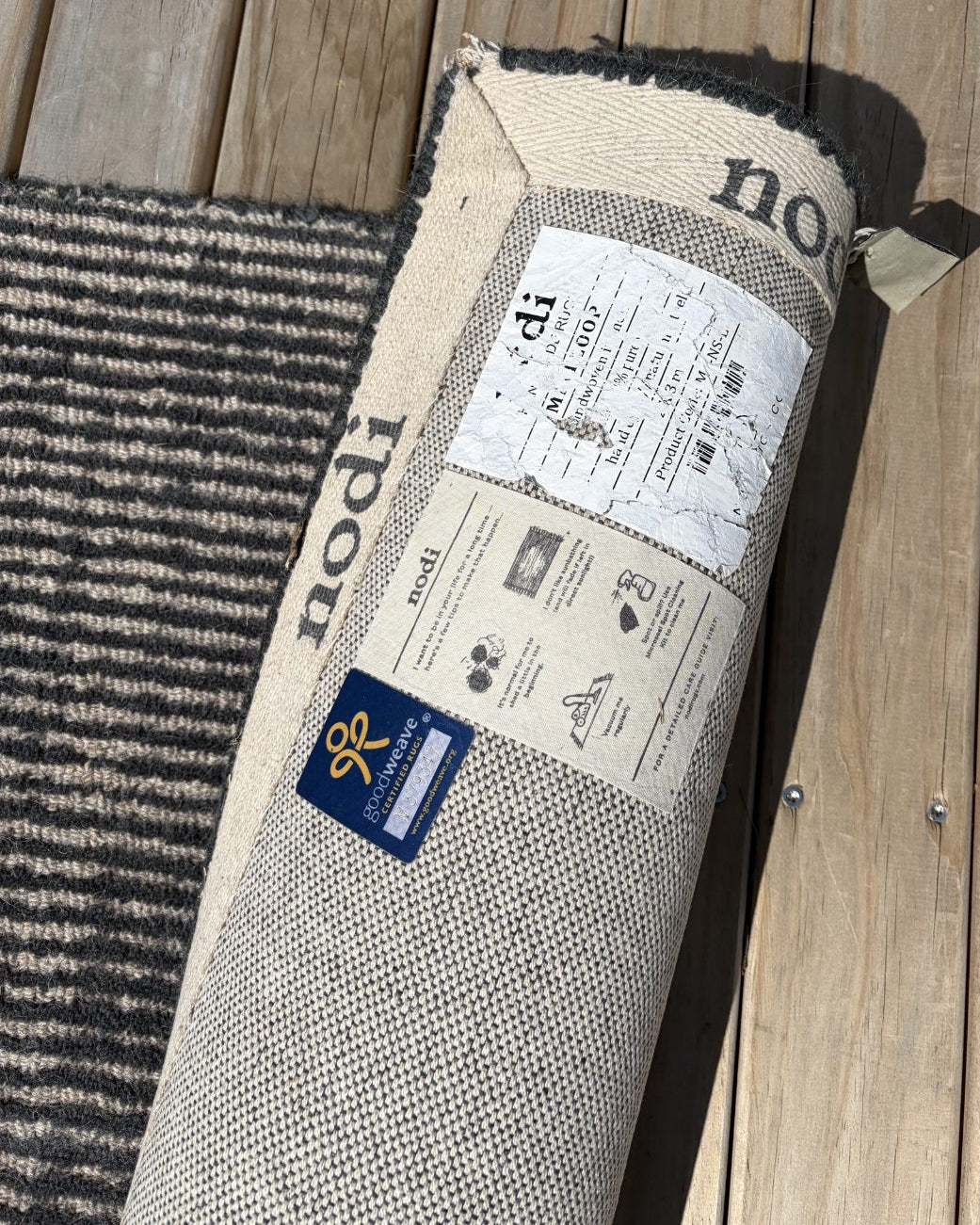 Nodi / Mini Loop Wool Rug / 2x3m