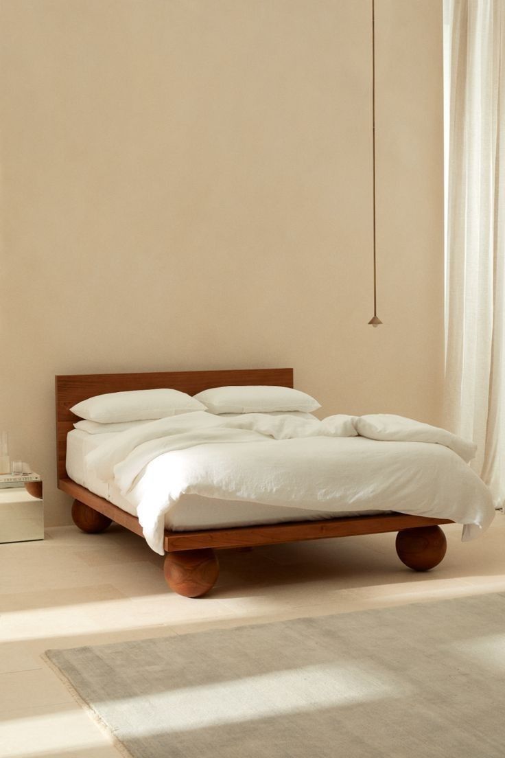 Design Mobel Rimu Queen Bed Base / Futon Low