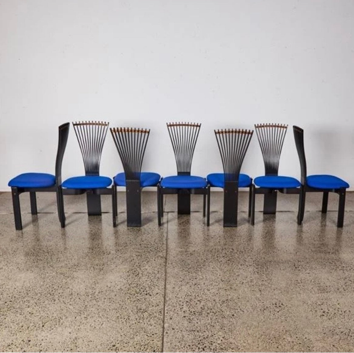 Set of 7 / Totem Chairs by Torstein Nilsen for Westnofa, 1980s