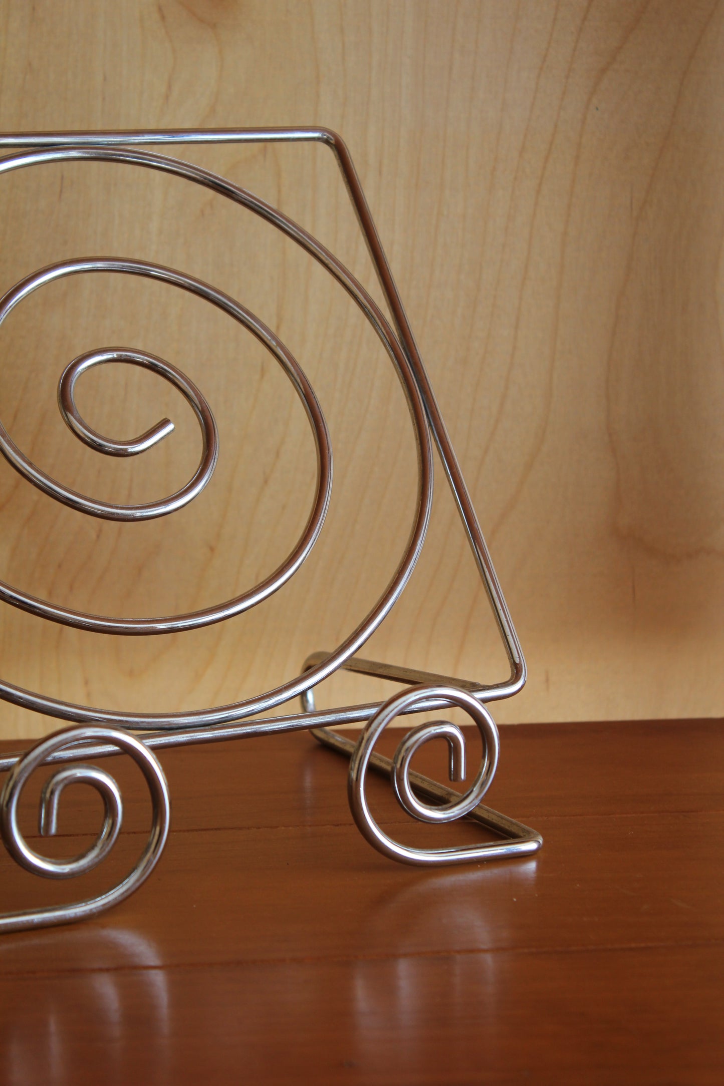 Swirl Book Stand or Recipe Holder