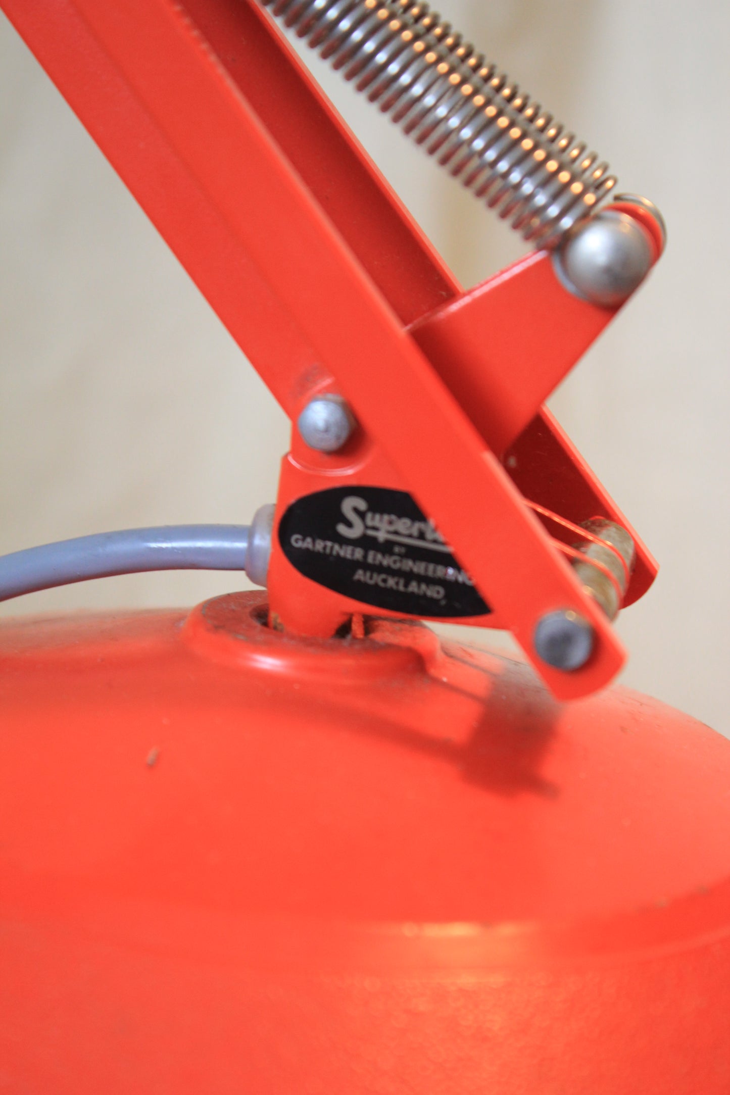Superflux Anglepoise Lamp / Orange