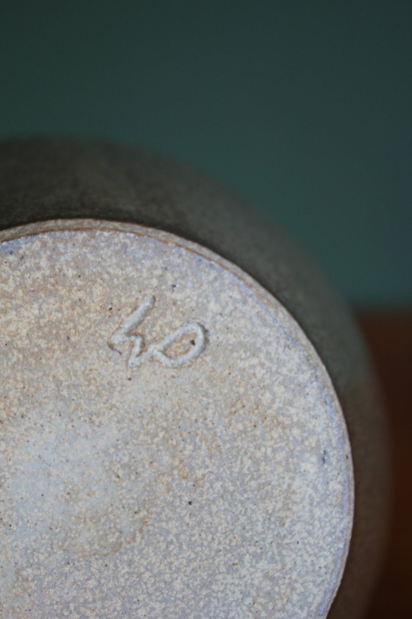 Large Stoneware Jug with Handle