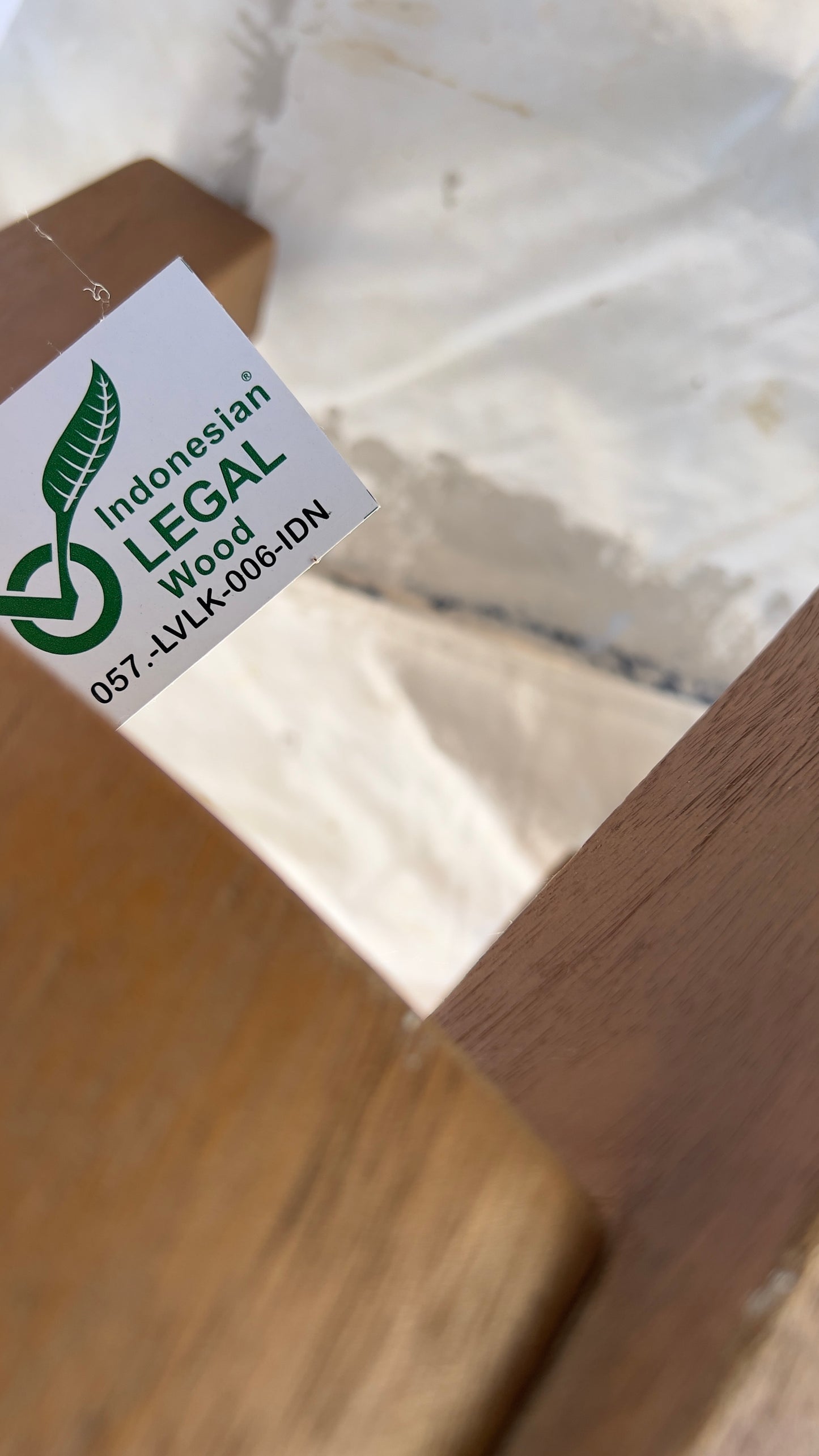 Sika Design ‘Roger’ Stool – Aged Teak, Three-Legged