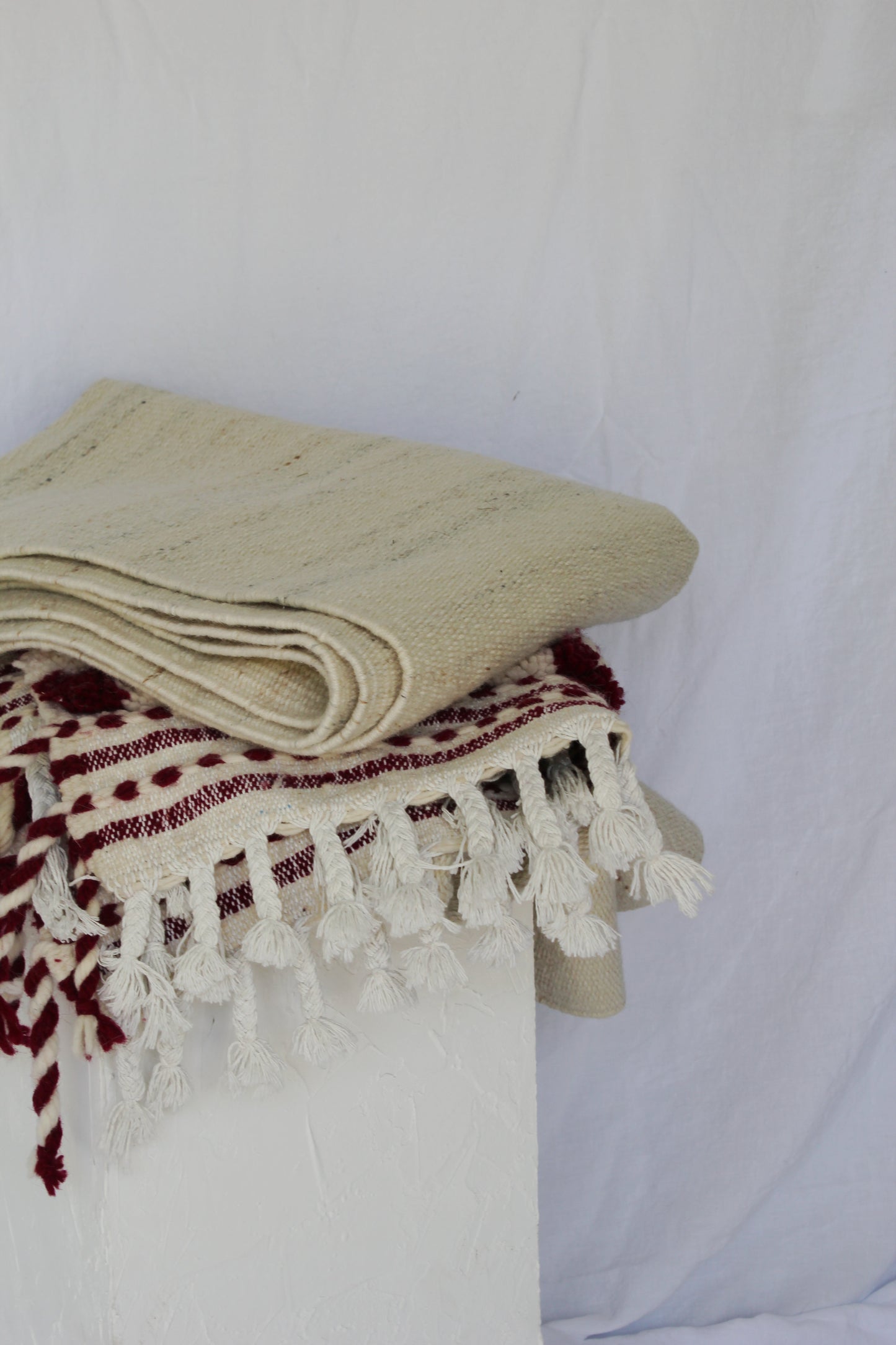 IKEA Tidtabell Flatwoven Runner – Beige (x2)