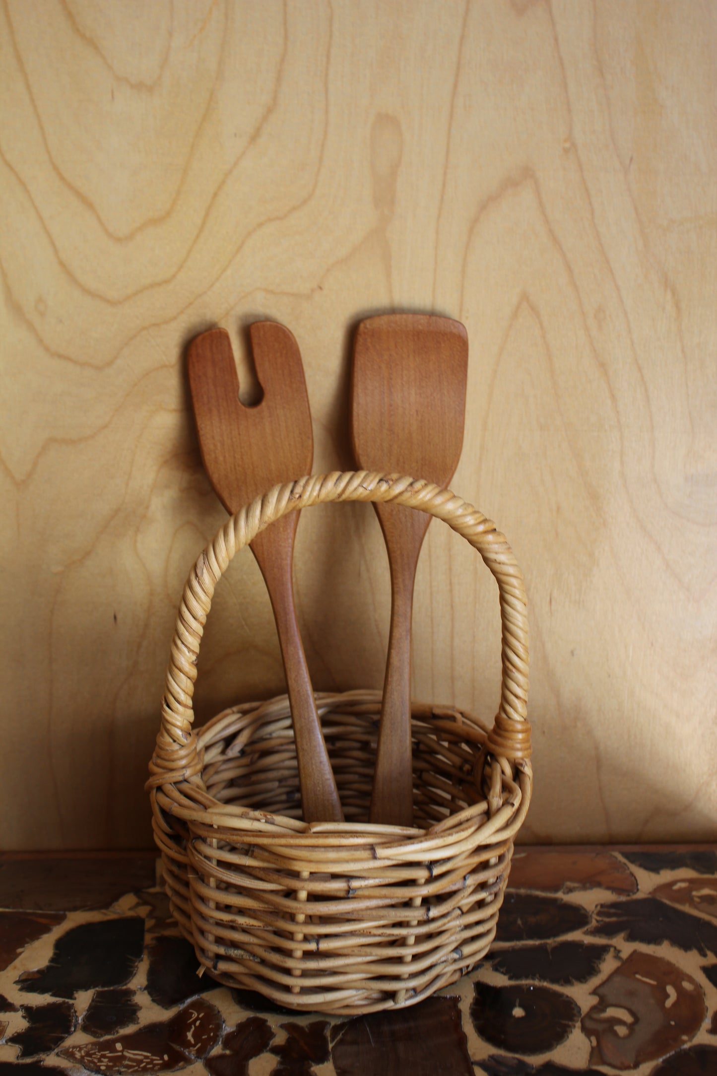 Rimu Salad Servers / Unused