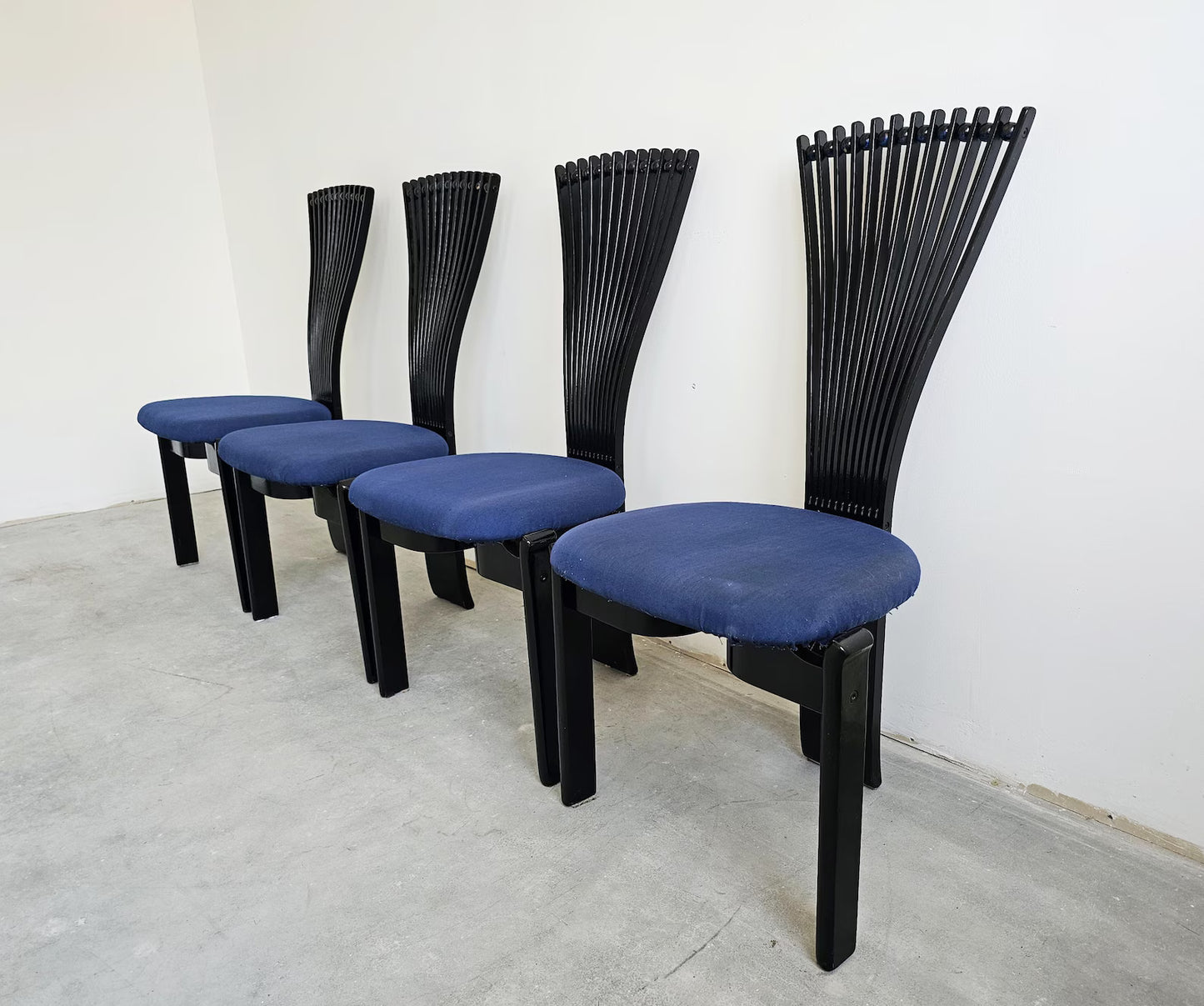 Set of 7 / Totem Chairs by Torstein Nilsen for Westnofa, 1980s