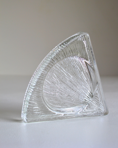 Vintage glass catchall dish
