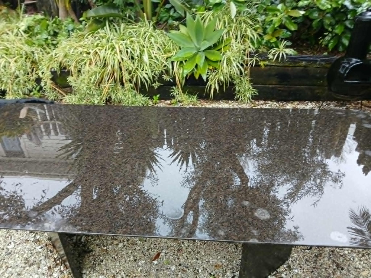 Black Pearl Granite Outdoor Table