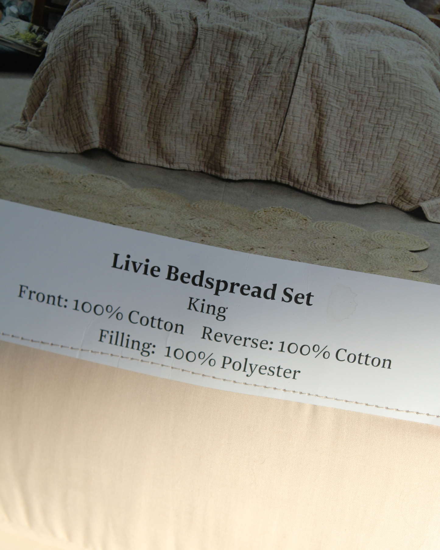 MM Linen | Super King Cameo Duvet Cover & Pillowcases
