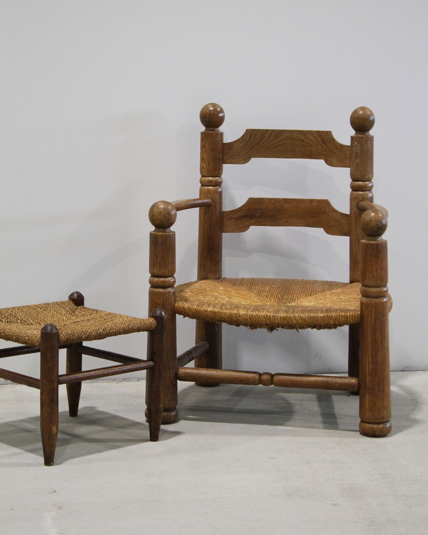 Charles Dudouyt Fireside Chair