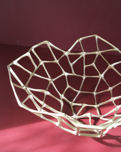 Tom Dixon Bone Bowl / Extra Large, Brass