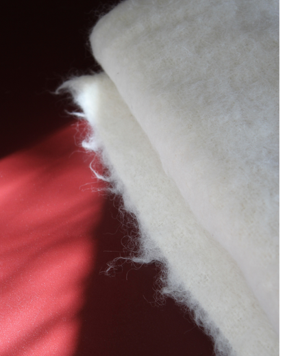 Windermere Mohair Throw / Dove