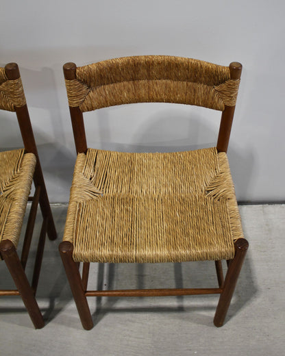 Dordogne Dining Chairs (Pair) / Attributed to Charlotte Perriand