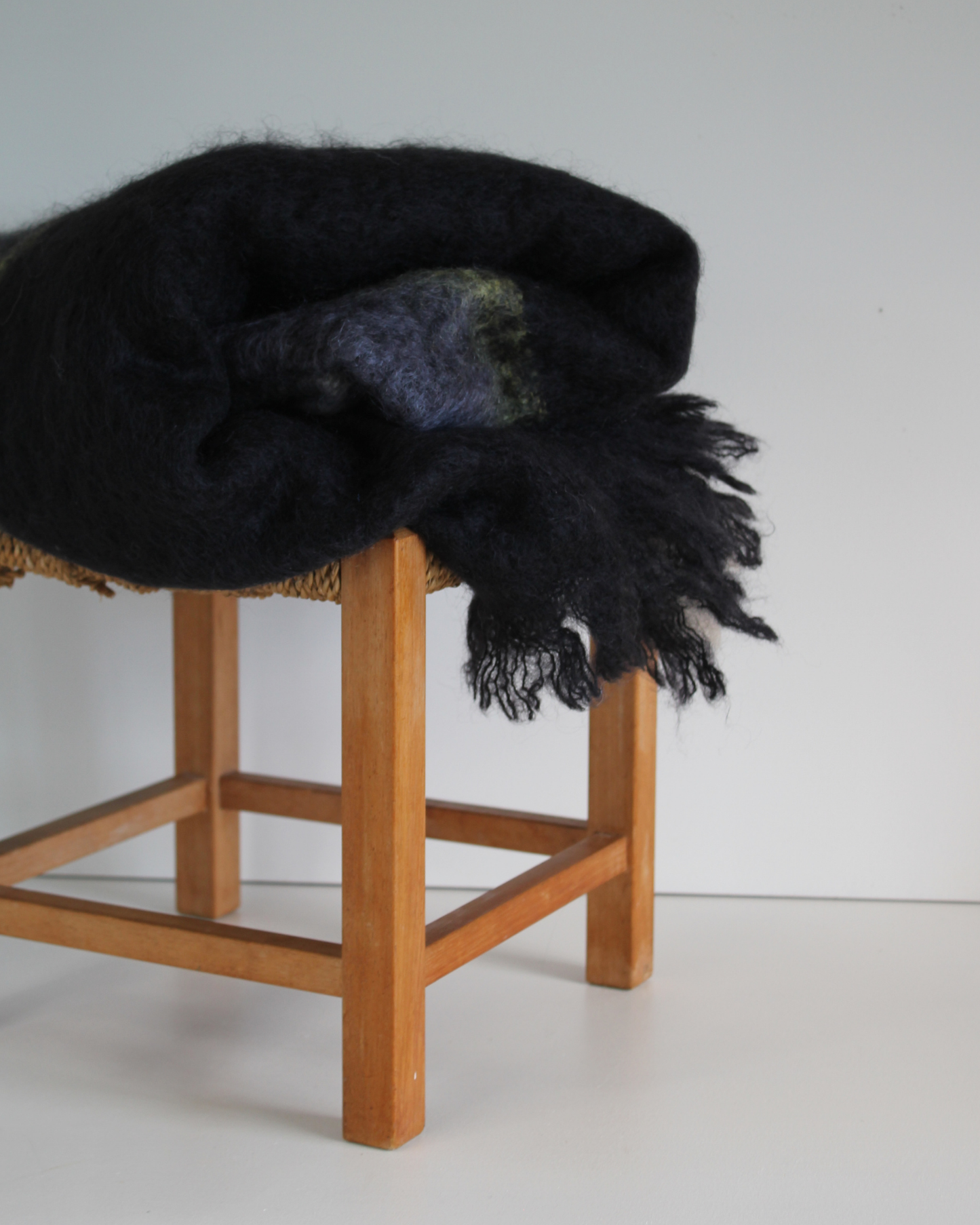 Windermere Mohair Throw / Arctic