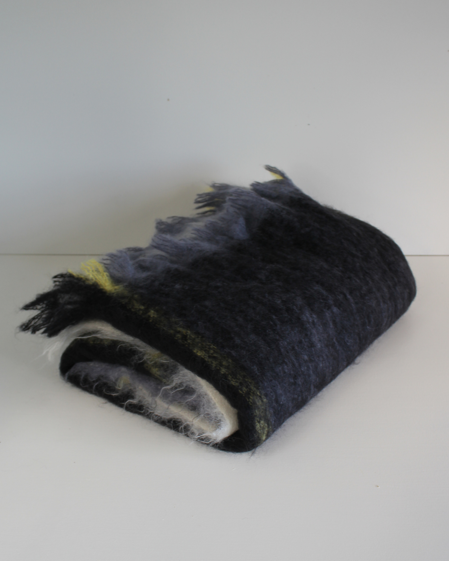 Windermere Mohair Throw / Arctic