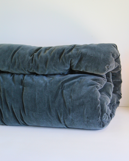 French Country Collections Velvet Bedspread / King Single