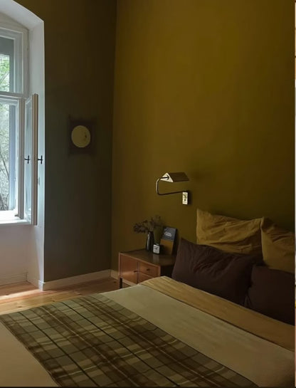 Nz Vintage Blanket / Masterweave Purple Tan pattern