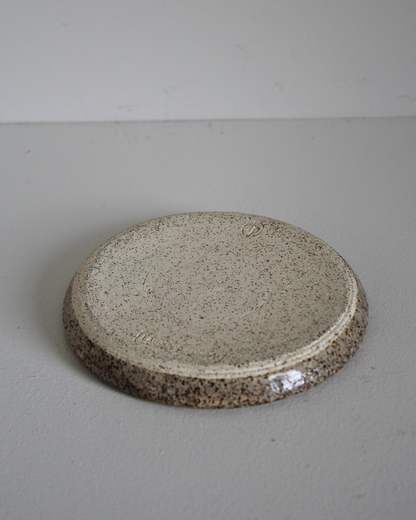 Speckled Stoneware Soap Dish