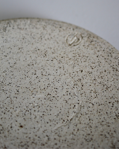 Speckled Stoneware Soap Dish
