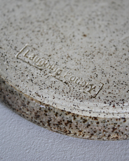 Speckled Stoneware Soap Dish