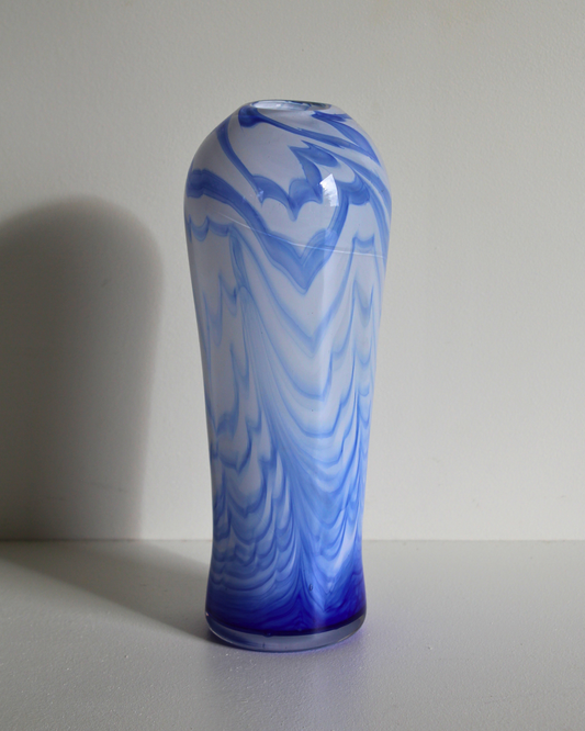 Handblown Swirl Vase