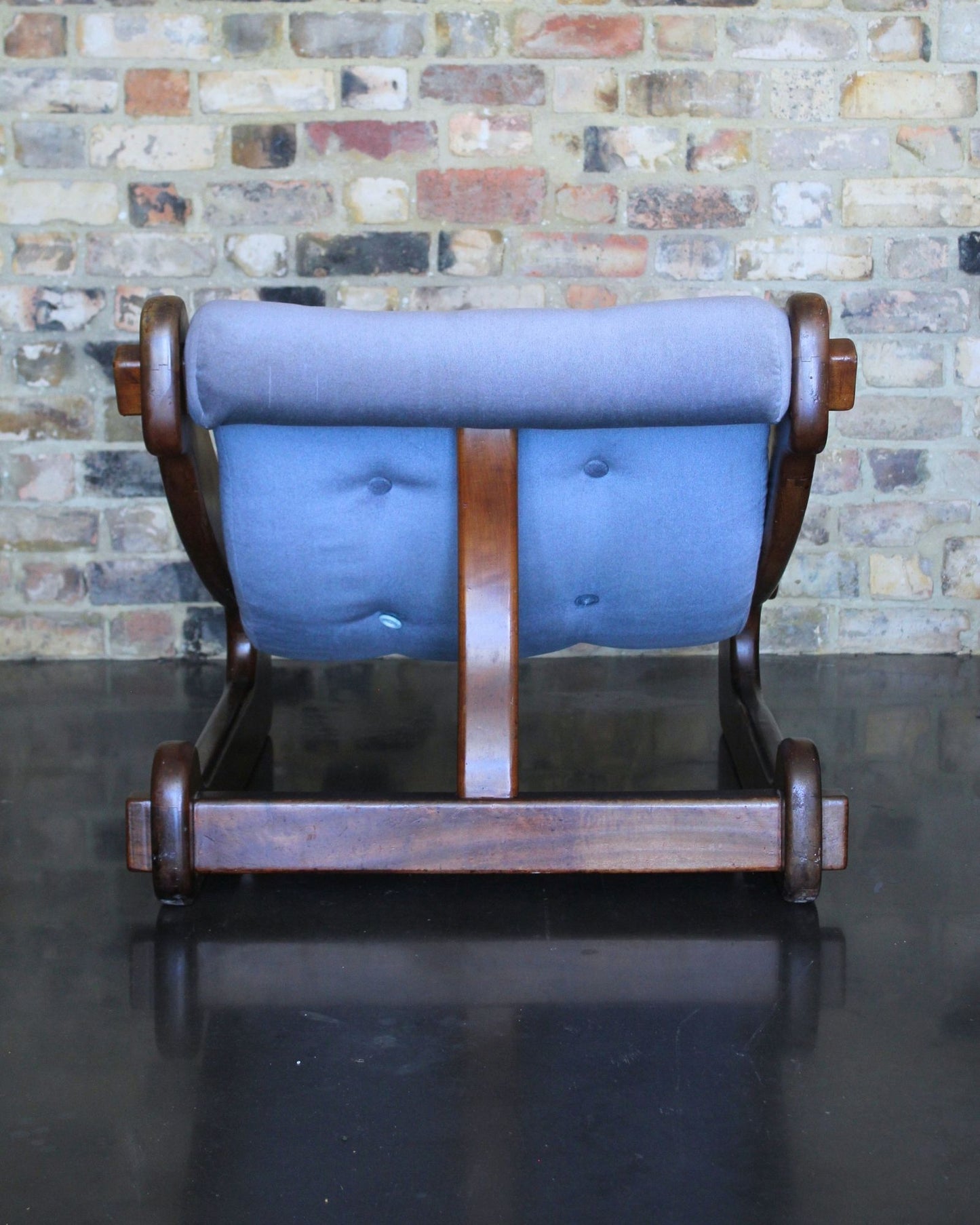 Vintage Timber Lounge Suite (3-Piece) – Blue