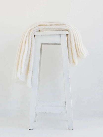 Windermere Mohair Throw / Dove
