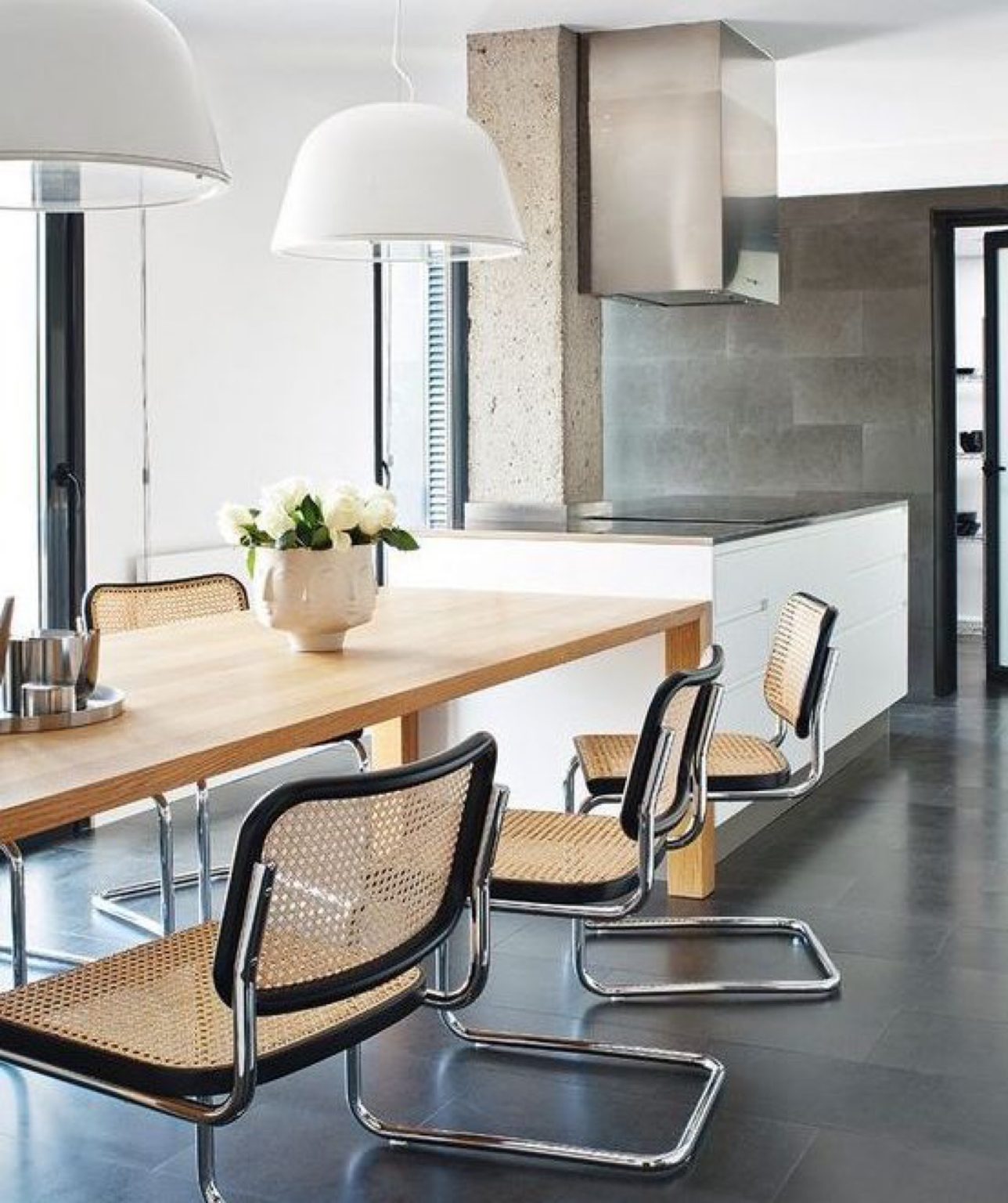 Replica Cesca Breuer Chairs / Set of 8