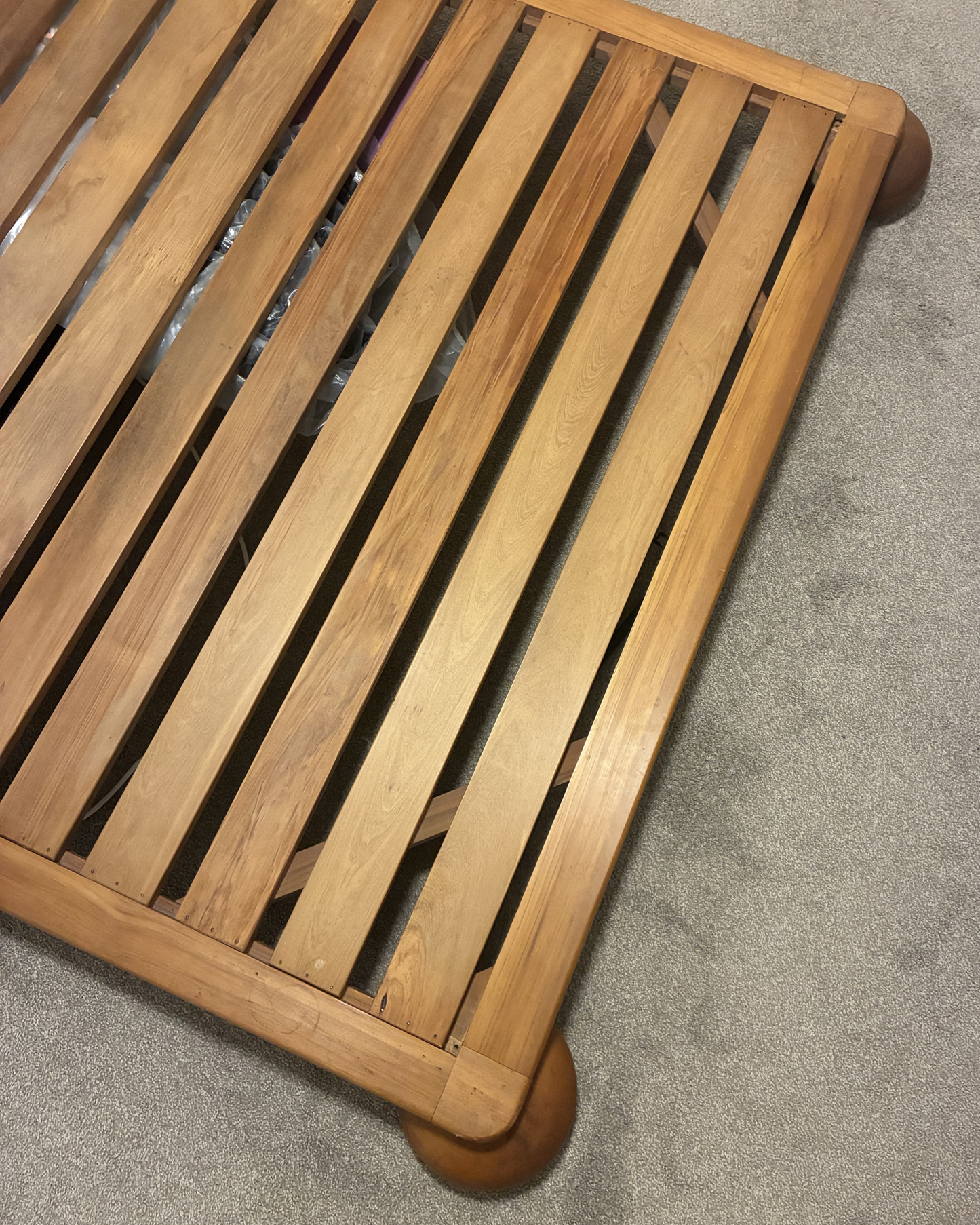 Design Mobel Rimu Queen Bed Base / Futon Low