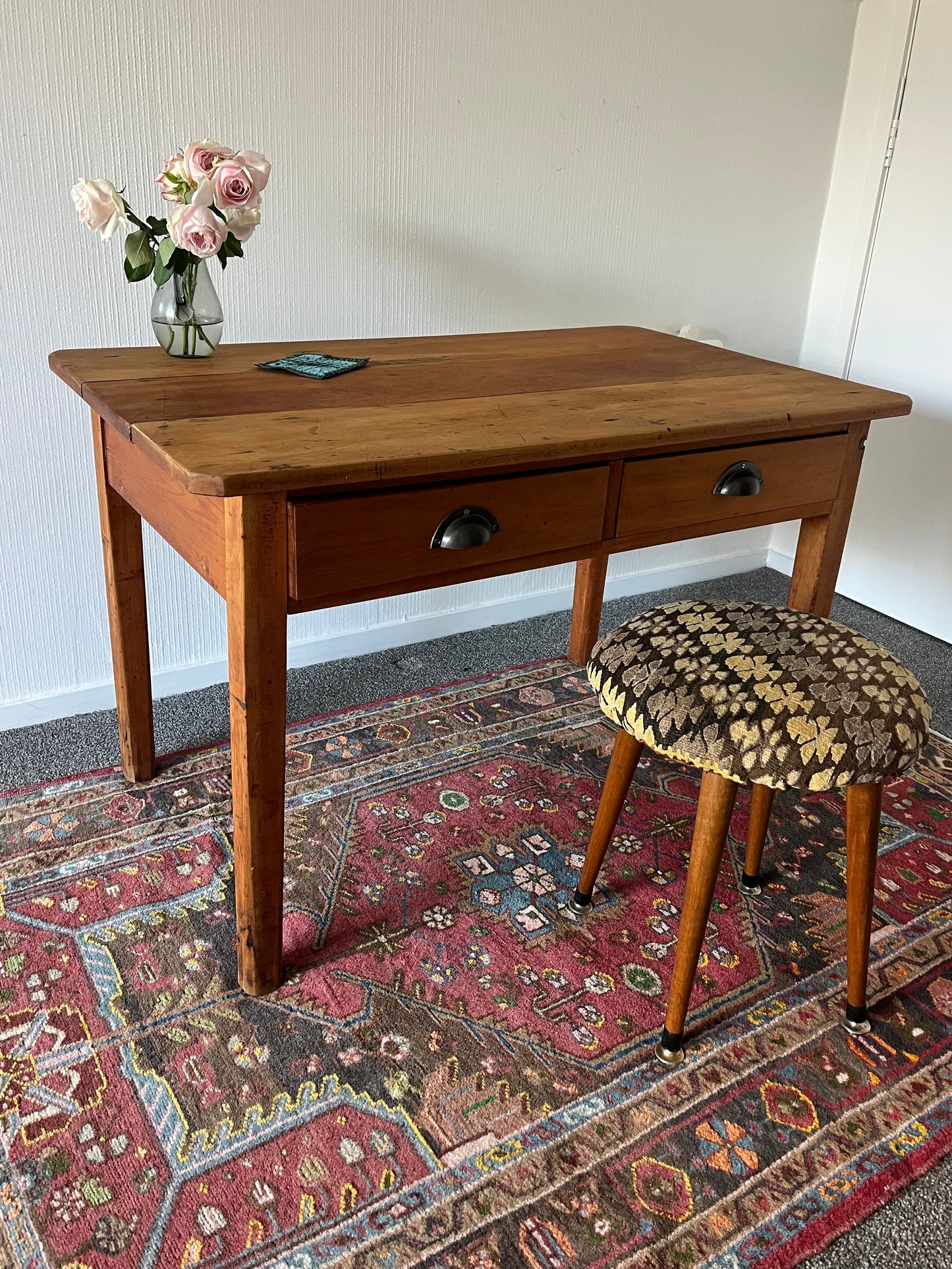 Restored 1930s Kauri Desk