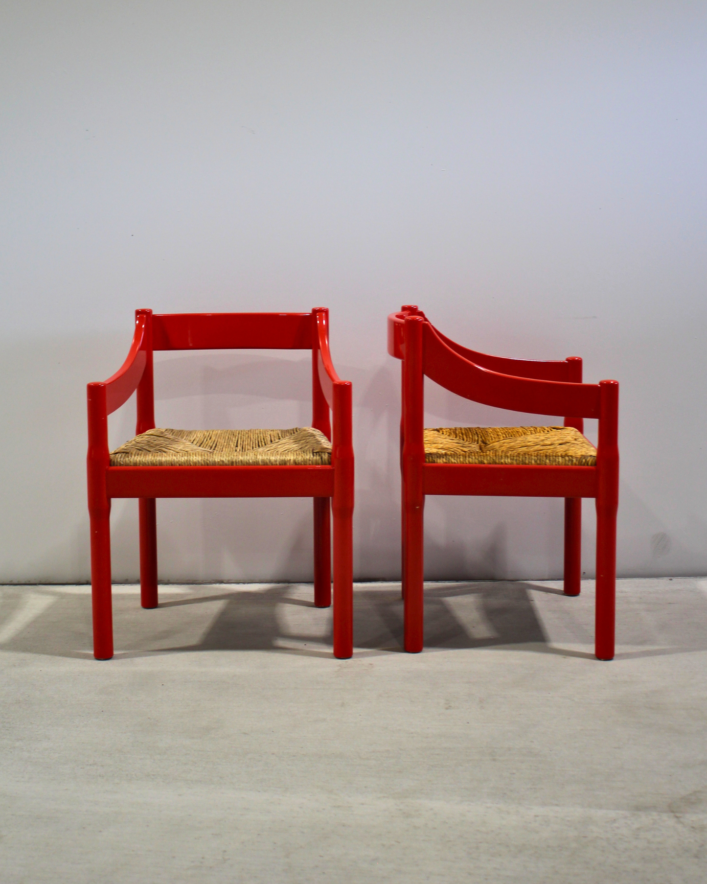 Vico Magistretti Carimate Dining Chairs / Pair