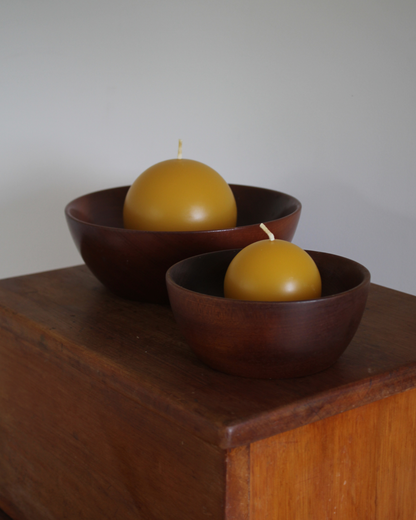 Mahogany Bowls | Set of 2
