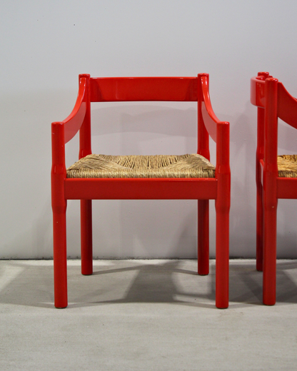 Vico Magistretti Carimate Dining Chairs / Pair