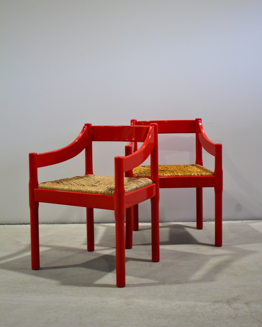 Vico Magistretti Carimate Dining Chairs / Pair