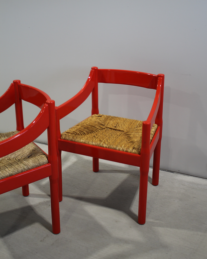 Vico Magistretti Carimate Dining Chairs / Pair