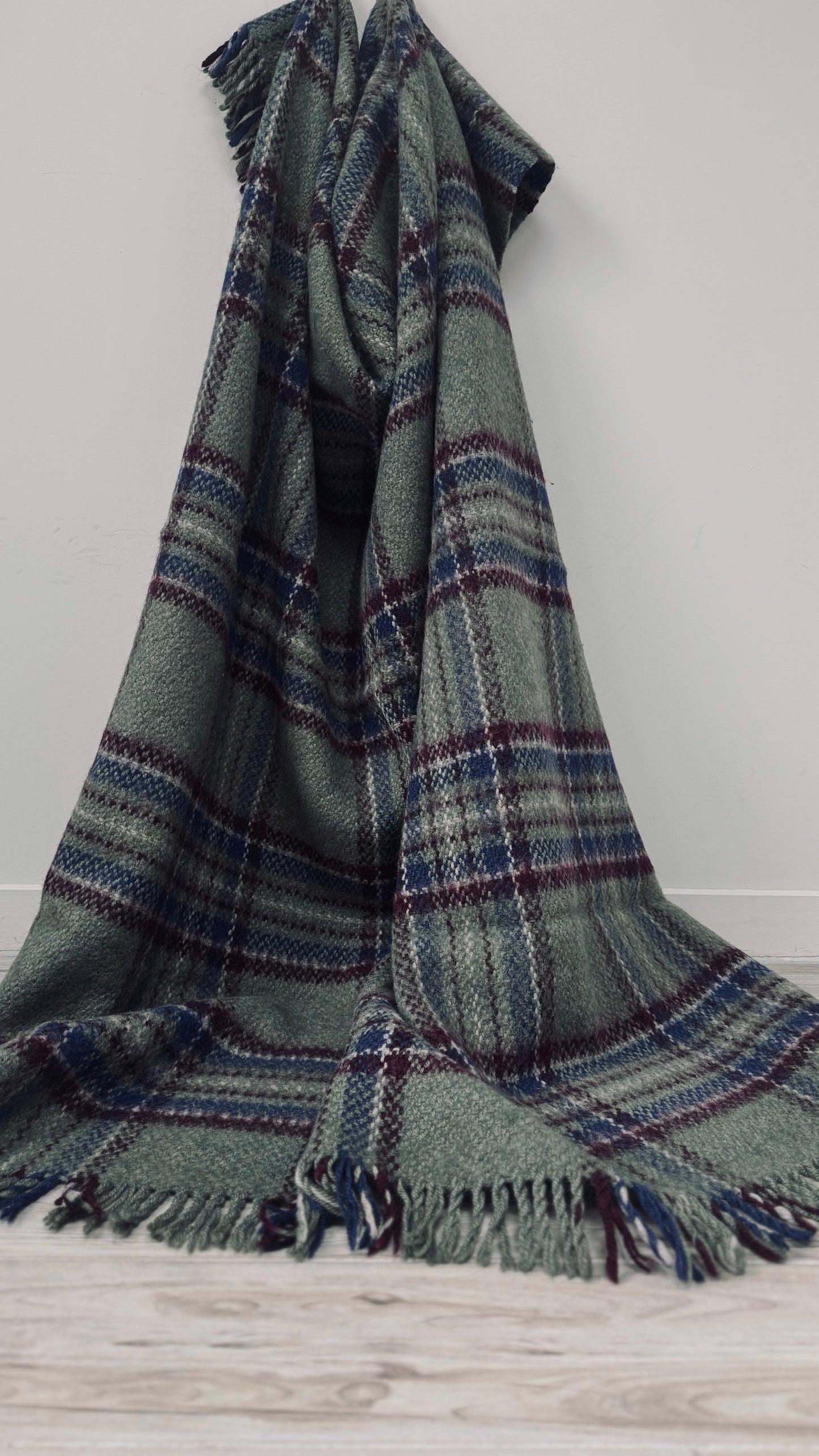 NZ Vintage Blanket / Masterweave Green