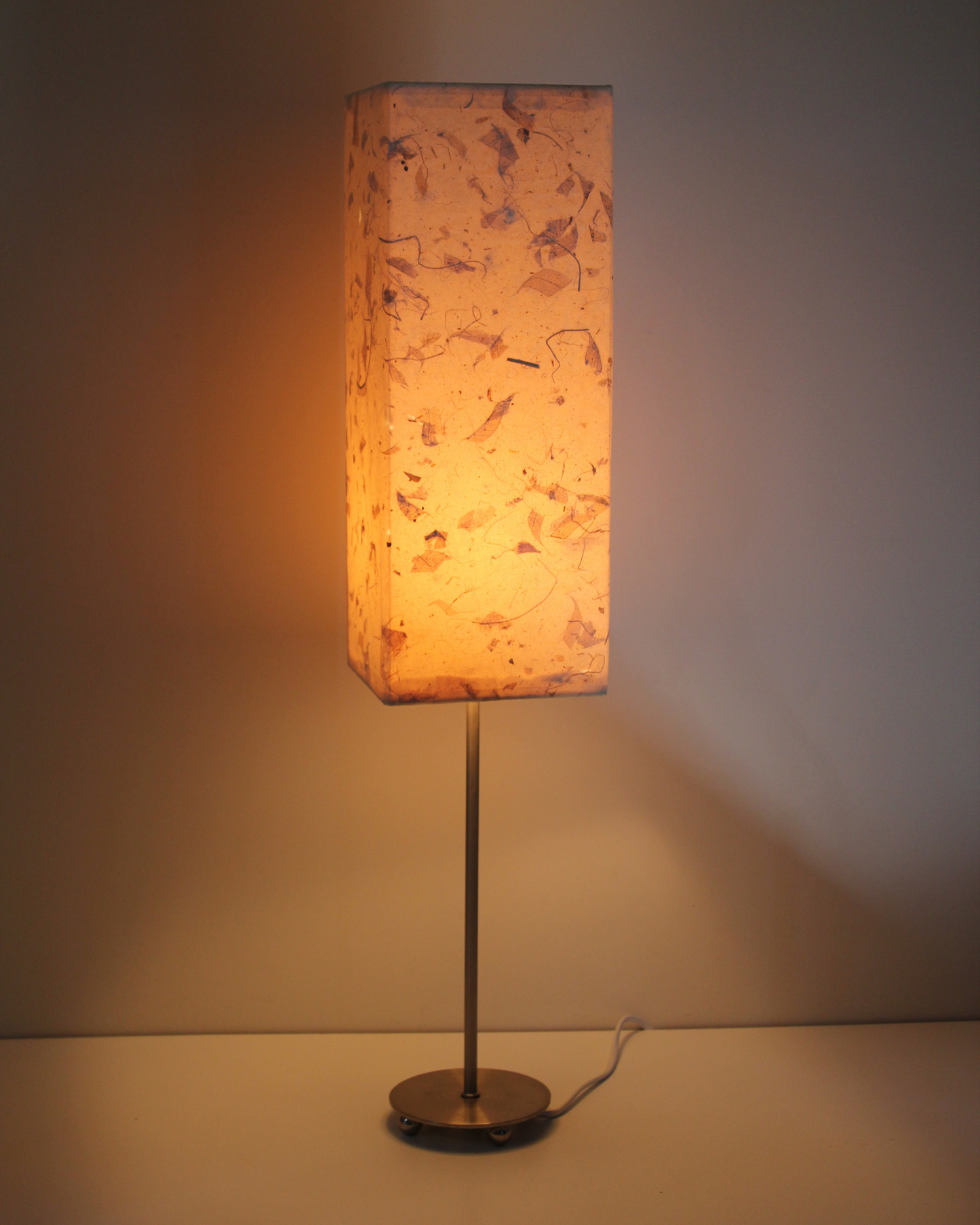 Handmade Paper Shade Lamp