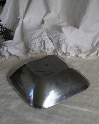 Square Aluminium Serving Bowl