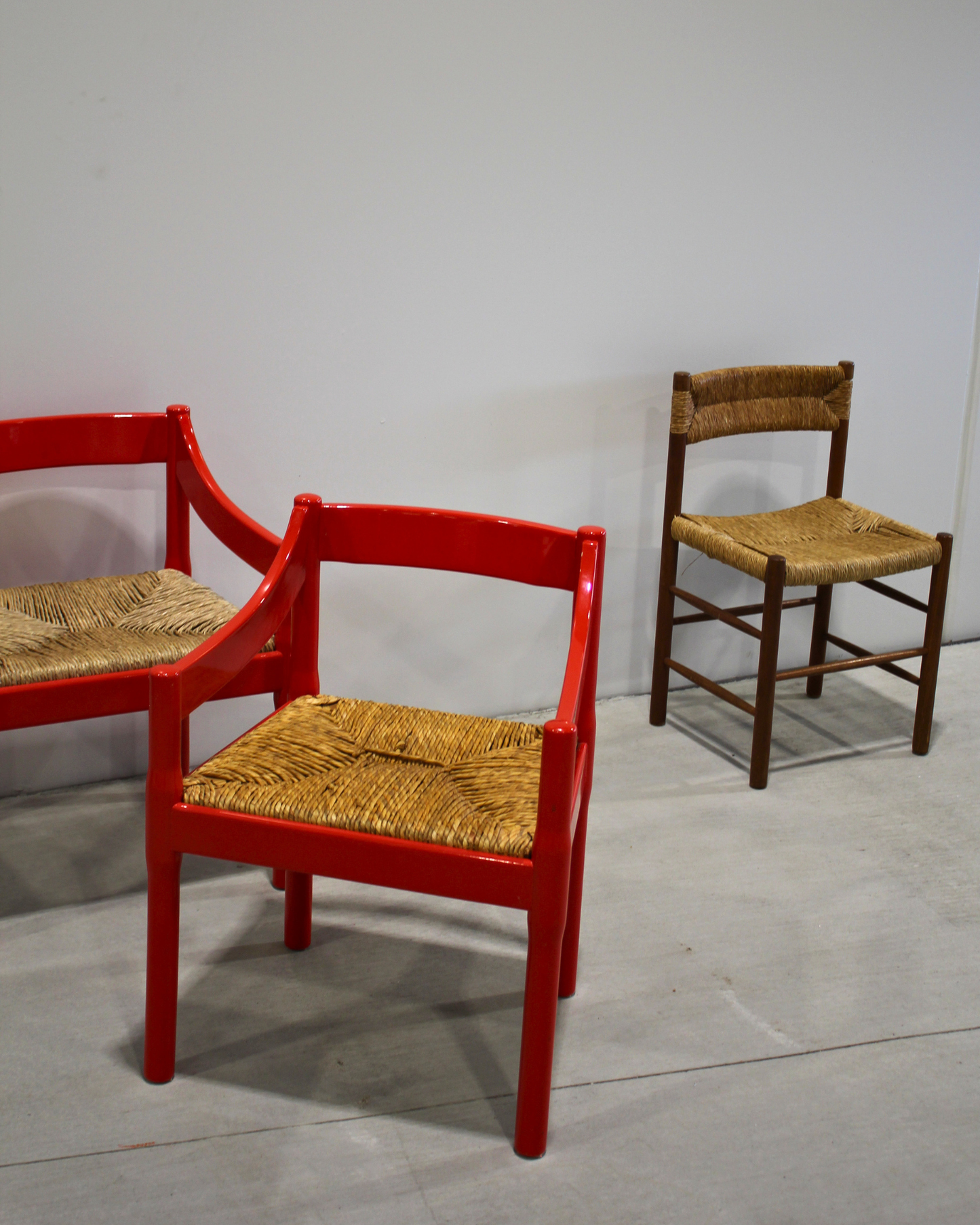 Vico Magistretti Carimate Dining Chairs / Pair