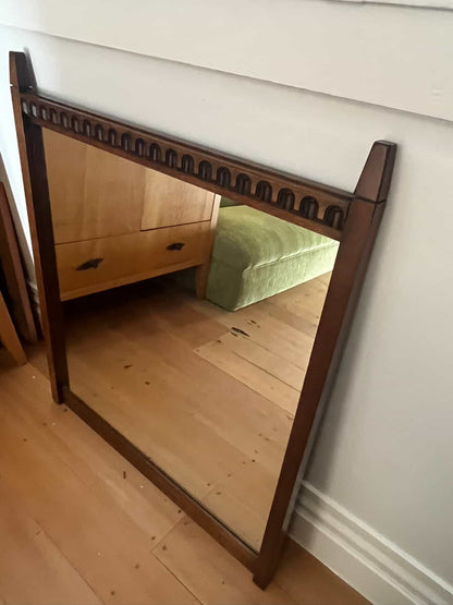 Art Deco Wooden Mirror