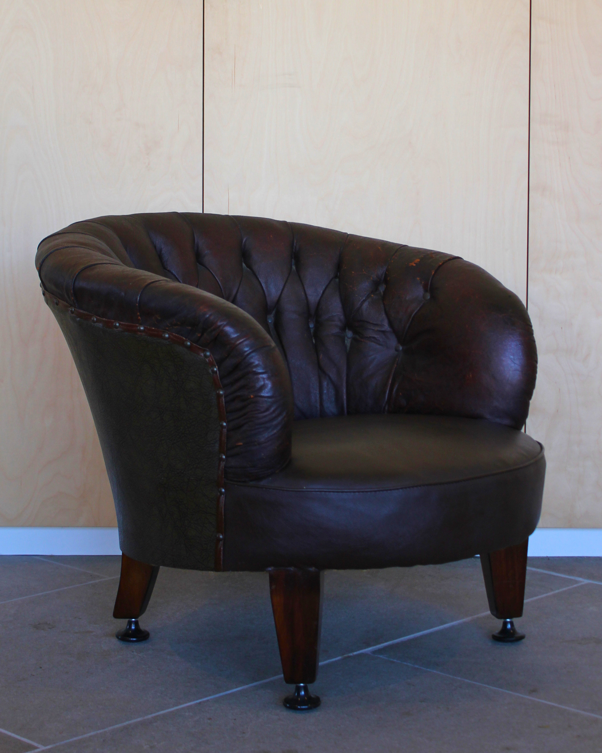 Leather Club Chair