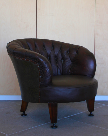 Leather Club Chair