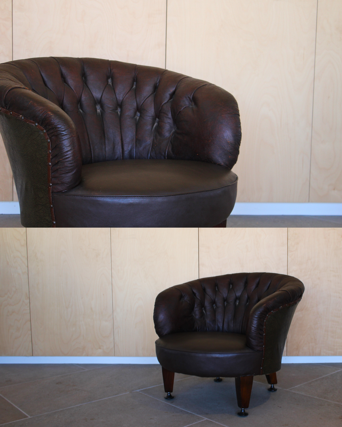 Leather Club Chair