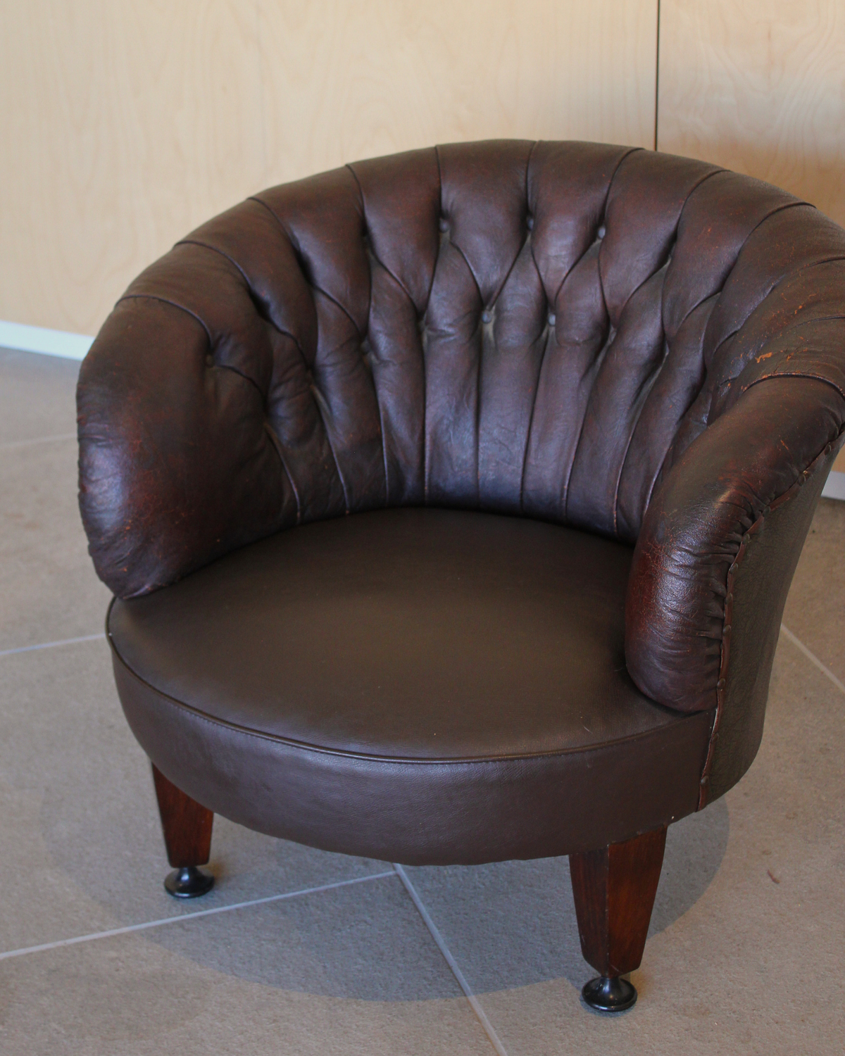 Leather Club Chair