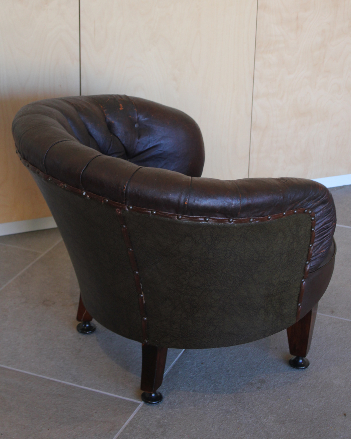 Leather Club Chair