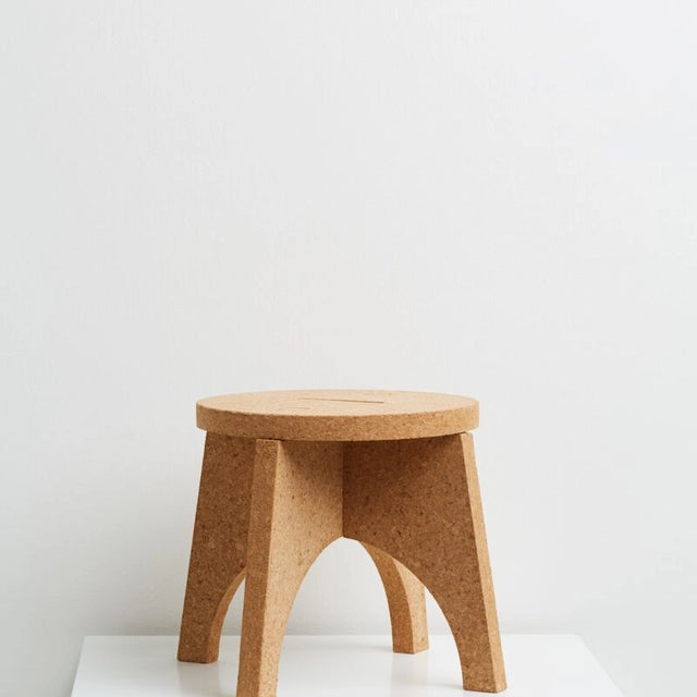 Flat-Pack Cork Plant Stand – Natural (4 available)