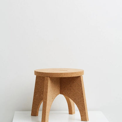 Flat-Pack Cork Plant Stand – Natural (4 available)