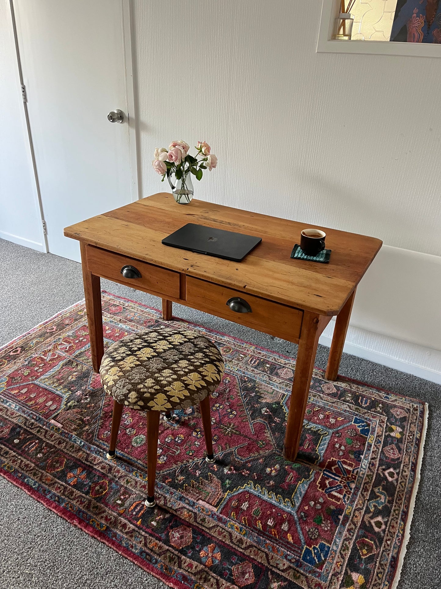 Restored 1930s Kauri Desk