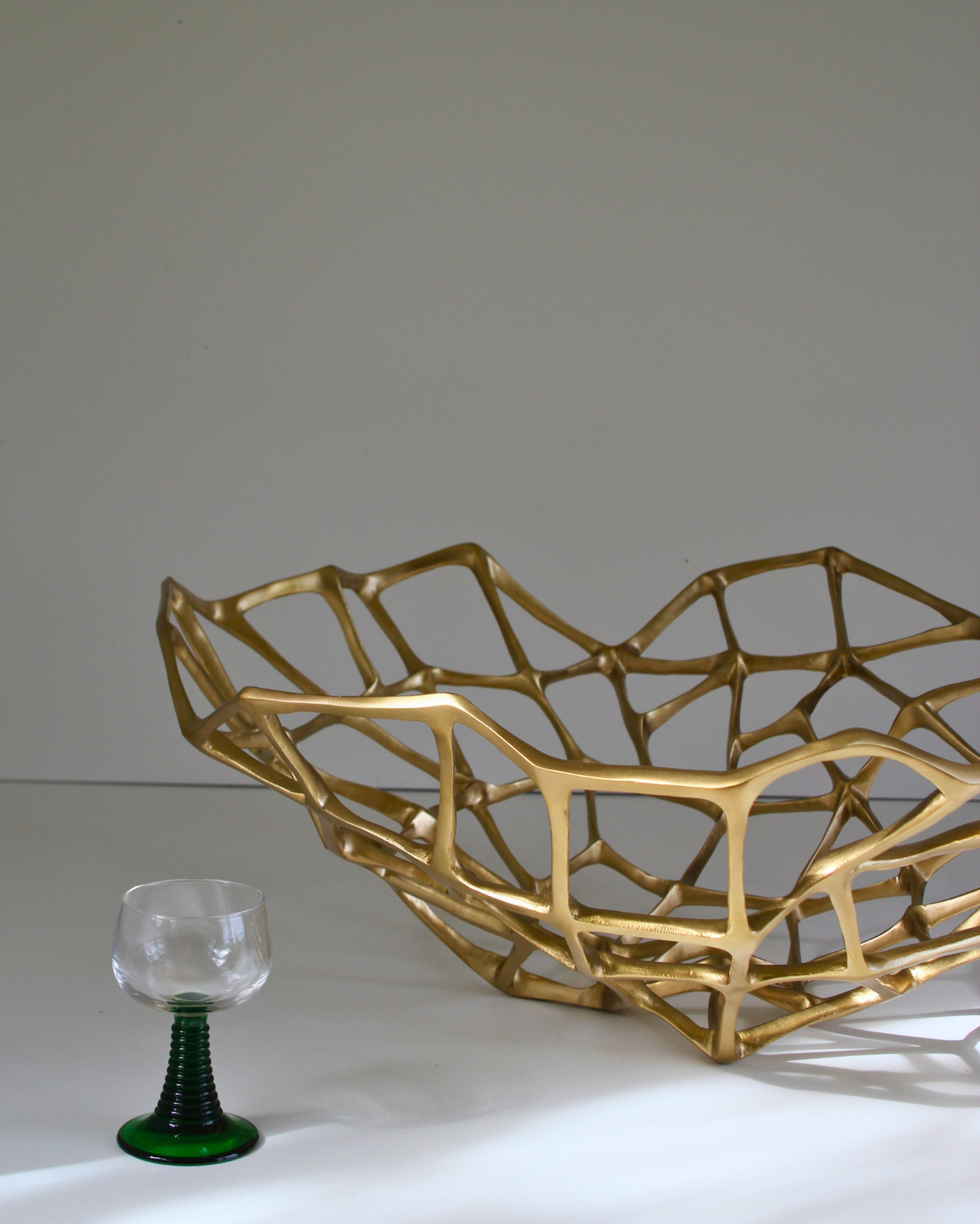 Tom Dixon Bone Bowl / Extra Large, Brass